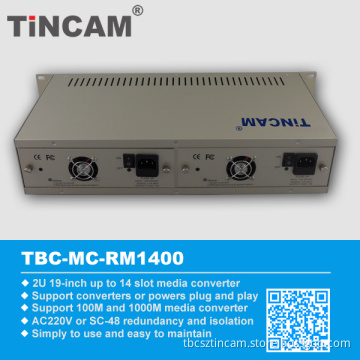 10/100m Snmp Fiber Optic Media Converter